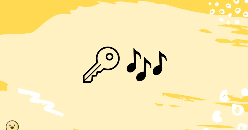 Key And Musical Notes Emoji Meaning