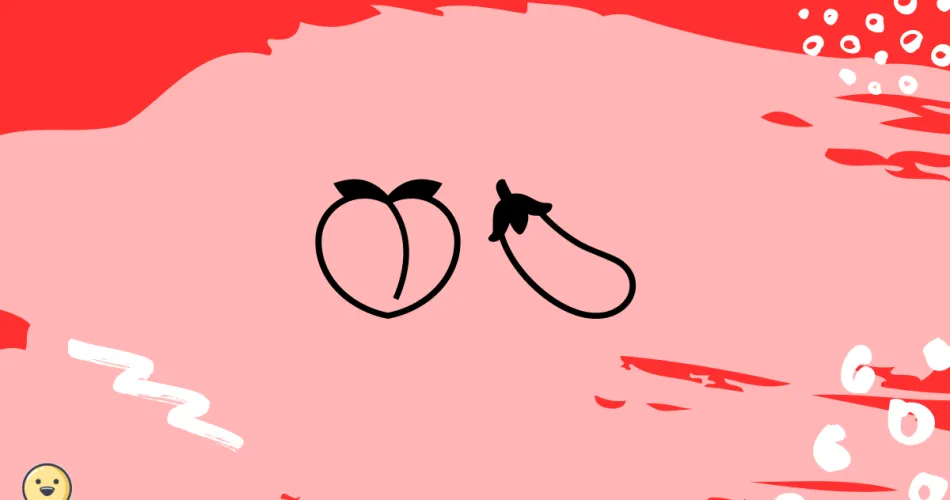 Peach And Eggplant Emoji Meaning