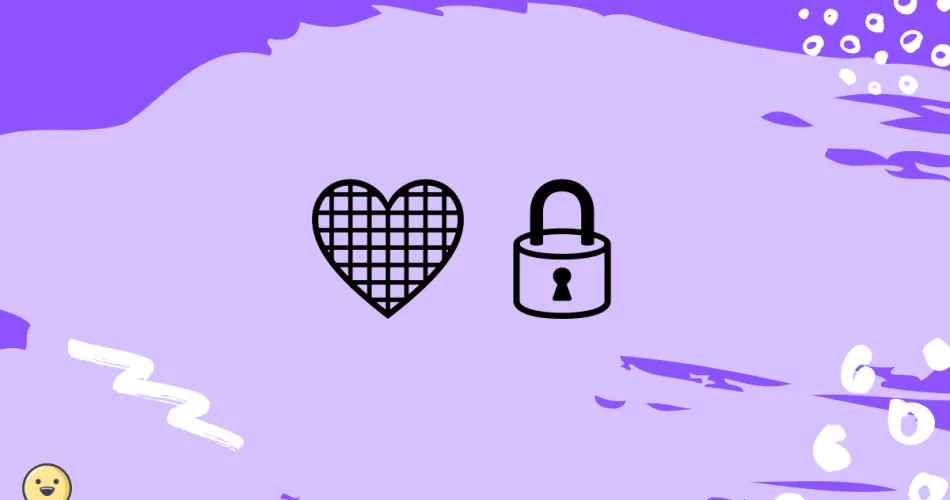 Red Heart And Locked Emoji Meaning