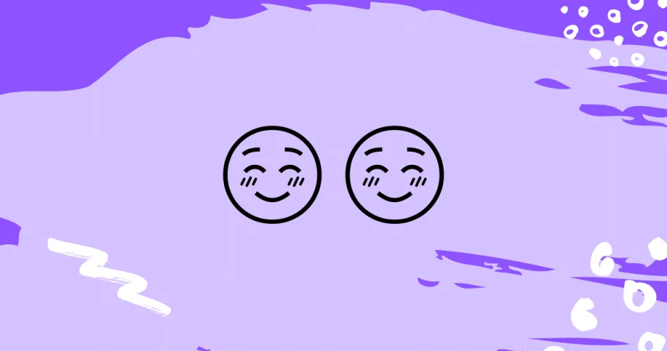 2 Smiling Face Emoji Meaning