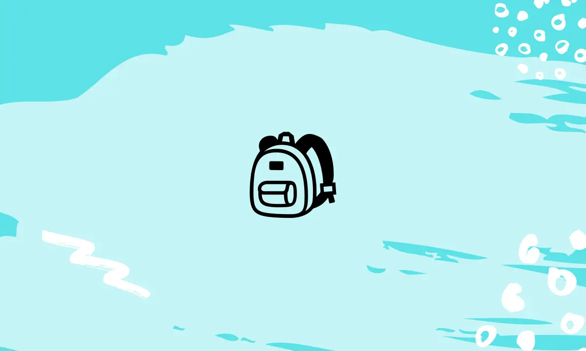 Backpack Emoji Meaning