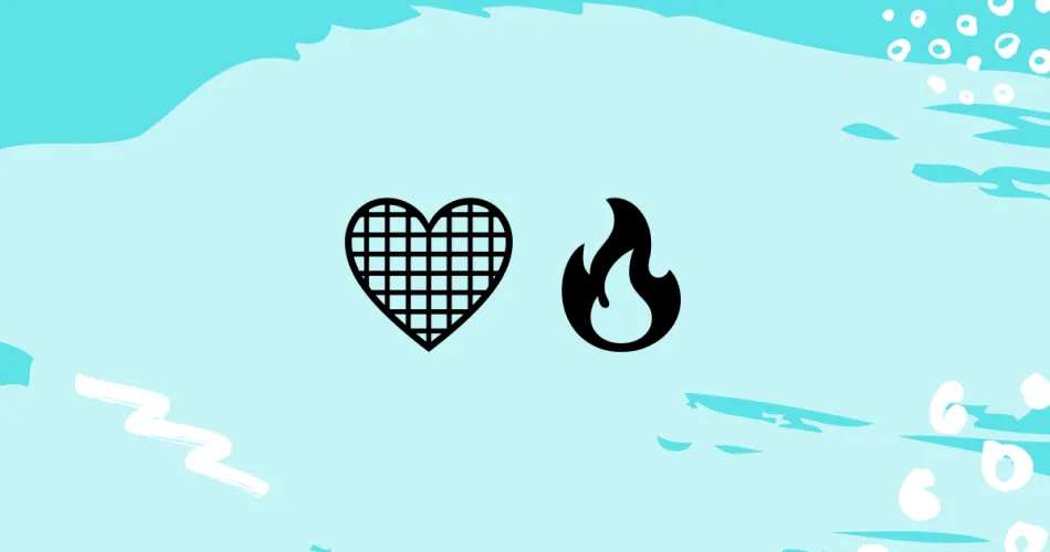 Black Heart And Fire Emoji Meaning
