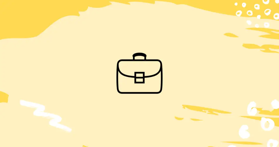 Briefcase Emoji Meaning
