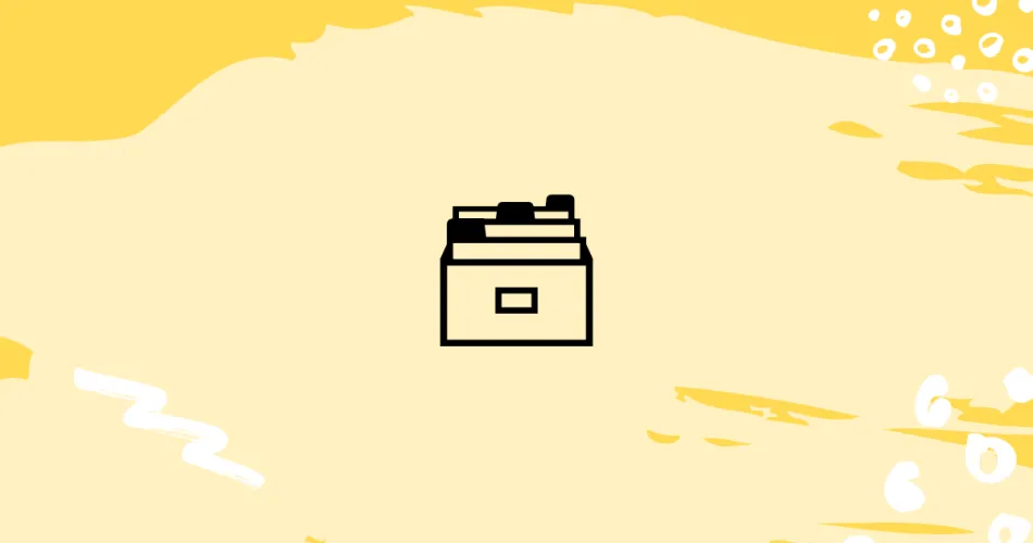 Card File Box Emoji Meaning