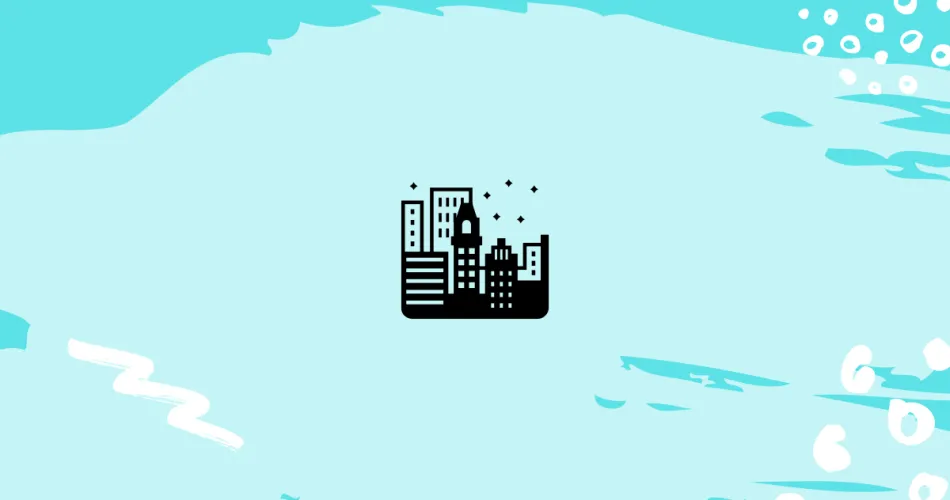 Cityscape At Dusk Emoji Meaning