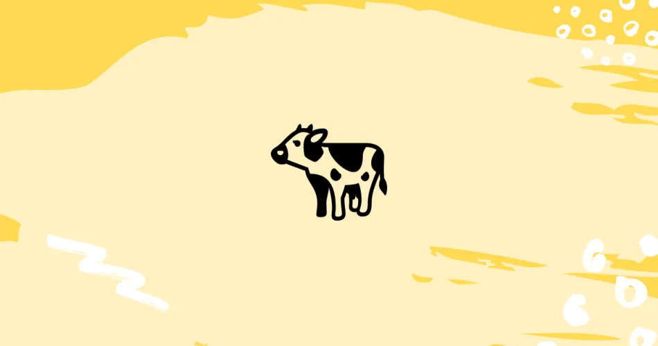 Cow Emoji Meaning