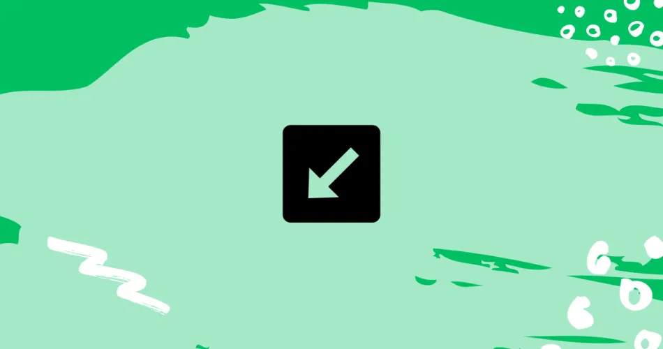 Down-Left Arrow Emoji Meaning