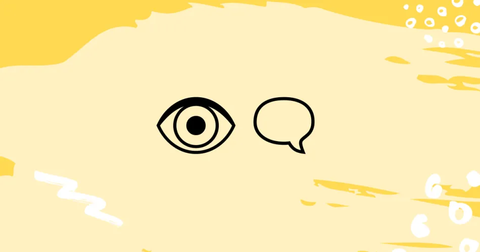 Eye And Left Speech Bubble Emoji Meaning