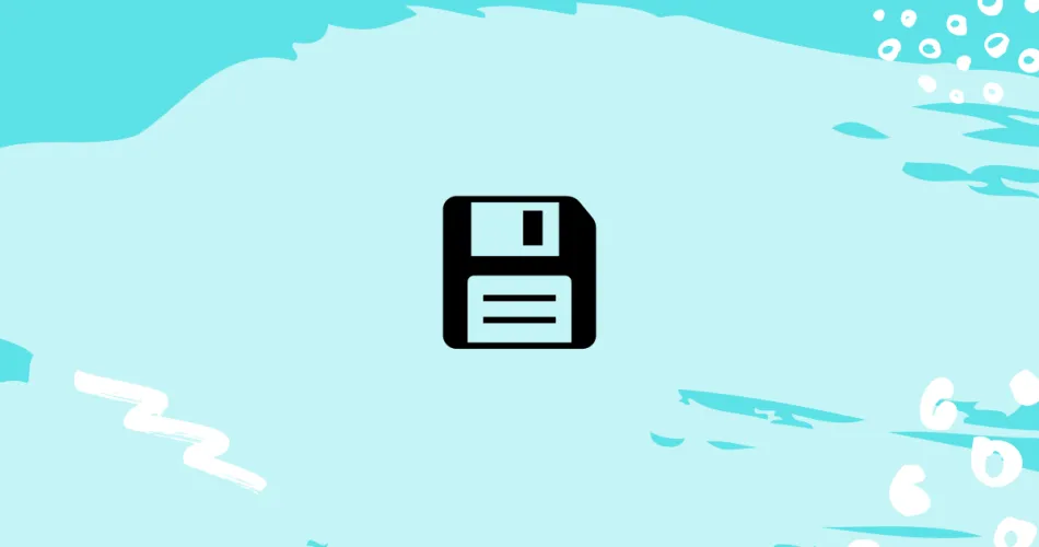 Floppy Disk Emoji Meaning