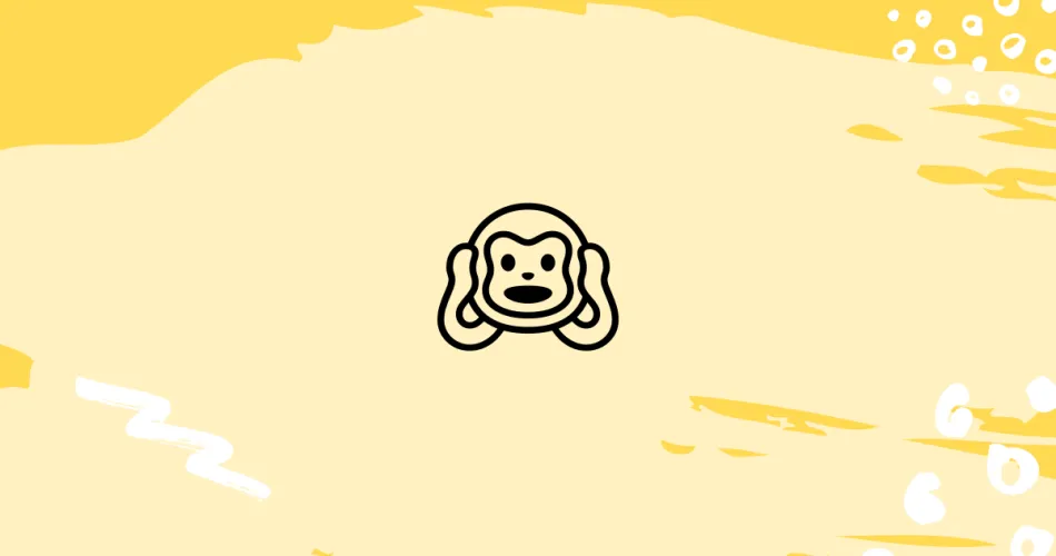 Hear-No-Evil Monkey Emoji Meaning