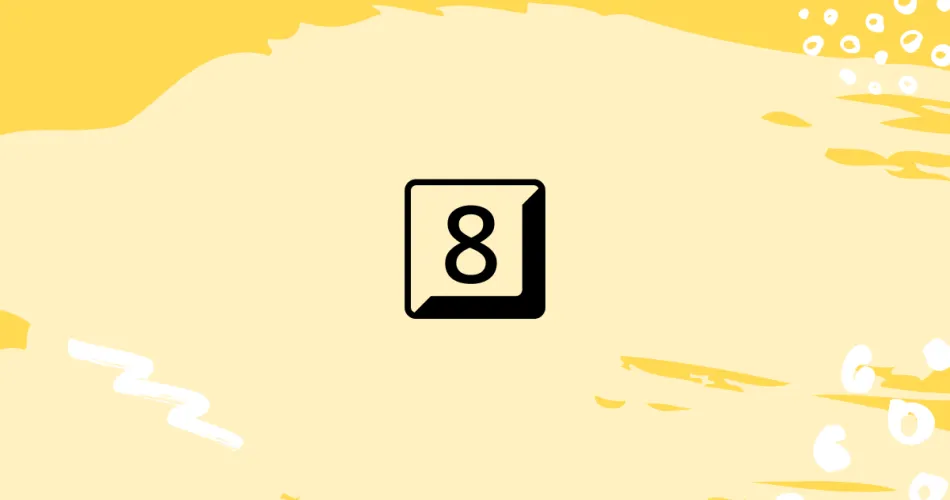 Keycap: 8 Emoji Meaning