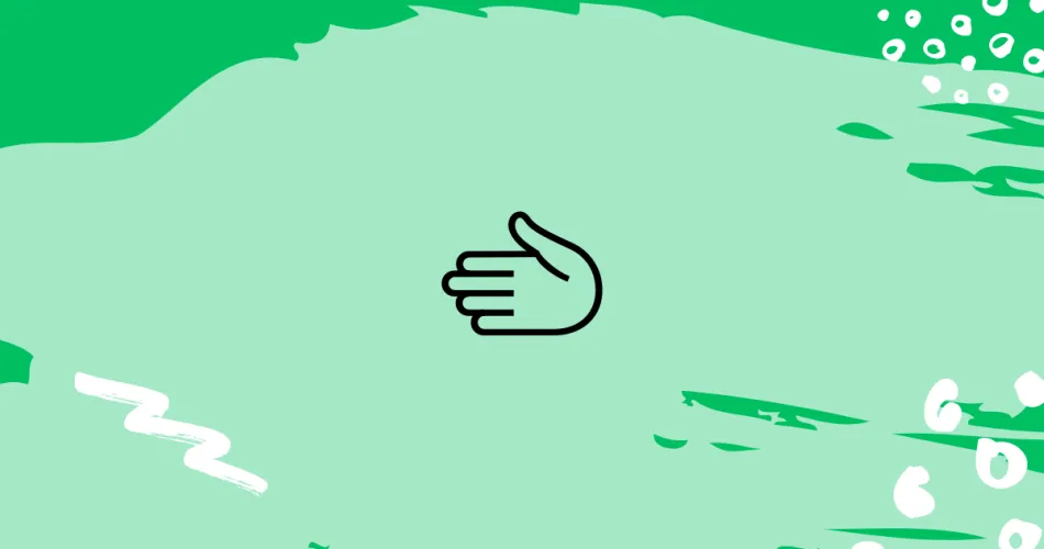 Leftwards Hand Emoji Meaning