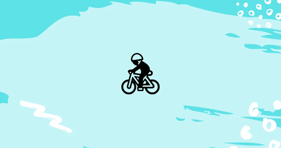 Man Biking Emoji Meaning