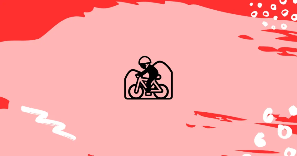 Man Mountain Biking Emoji Meaning