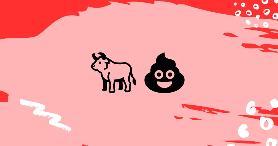 Ox And Pile Of Poo Emoji Meaning