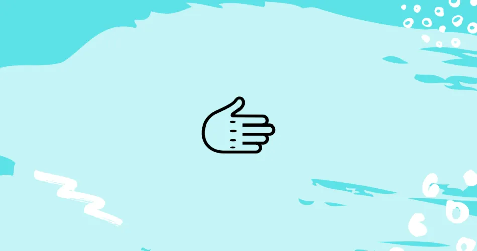 Rightwards Hand Emoji Meaning