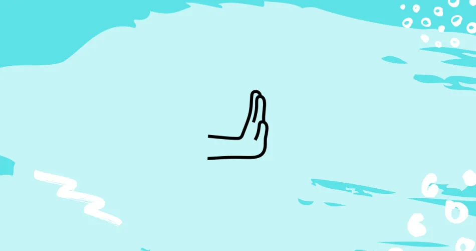 ⊛ Rightwards Pushing Hand Emoji Meaning