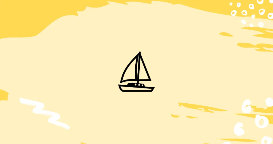 Sailboat Emoji Meaning