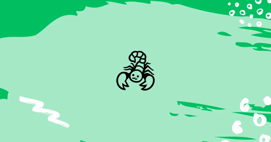 Scorpion Emoji Meaning