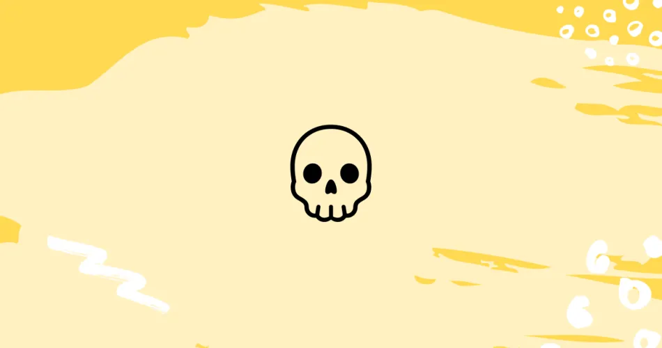Skull Emoji Meaning