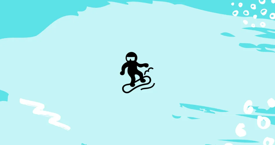 Snowboarder Emoji Meaning