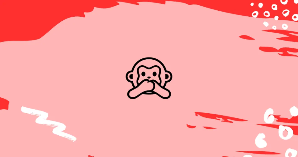 Speak-No-Evil Monkey Emoji Meaning