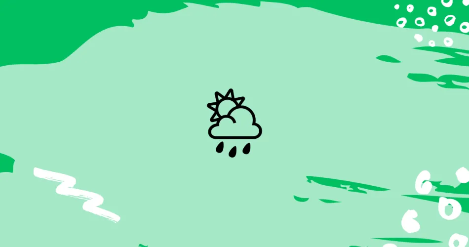Sun Behind Rain Cloud Emoji Meaning