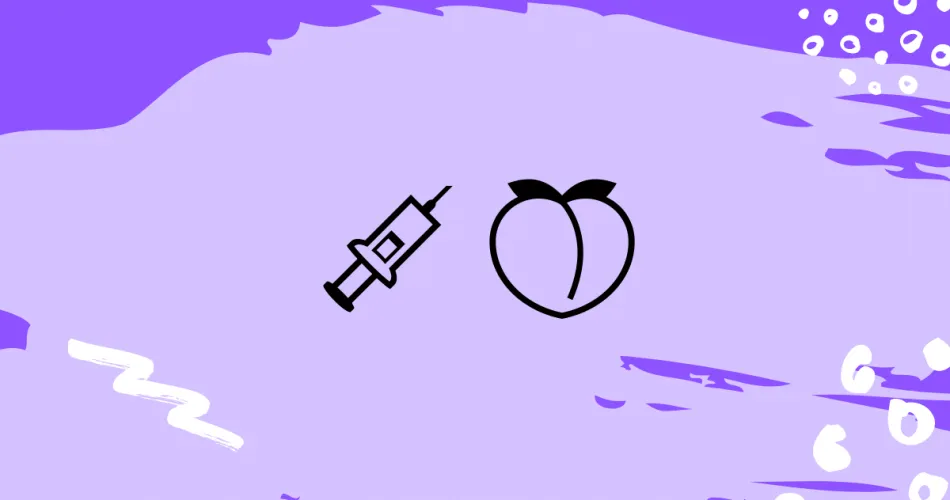 Syringe And Peach Emoji Meaning