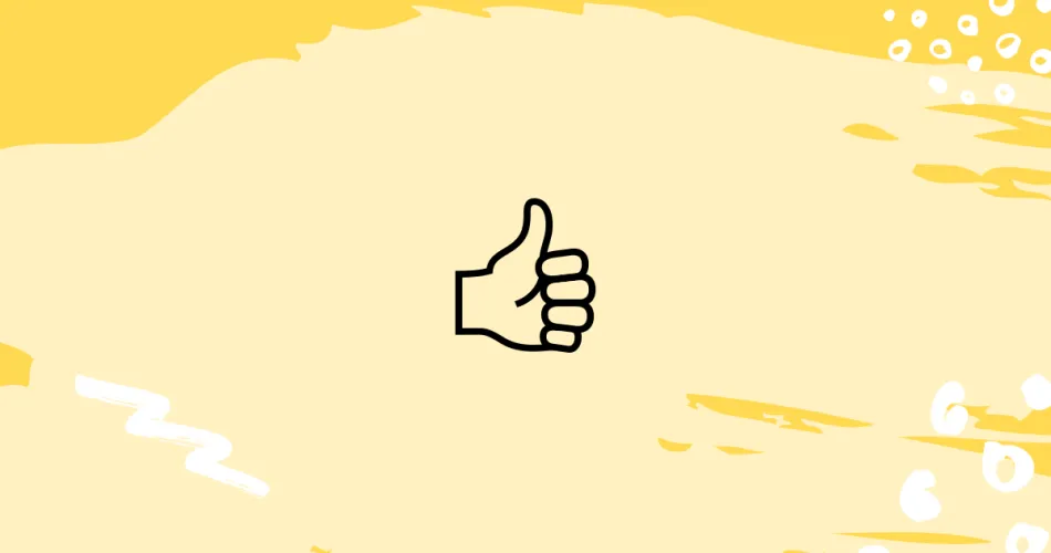 Thumbs Up Emoji Meaning