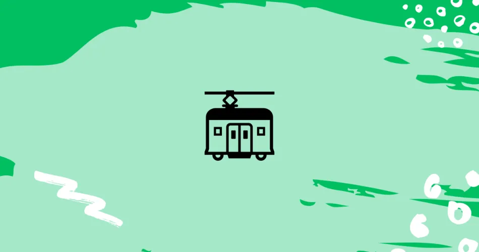 Tram Car Emoji Meaning