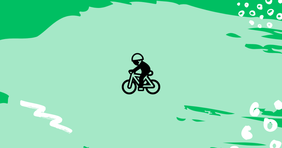 Woman Biking Emoji Meaning